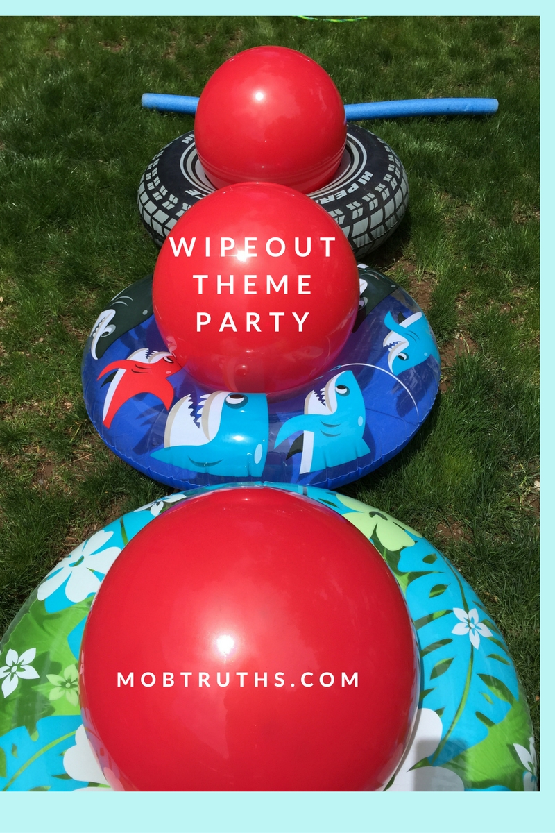 Obstacle Course Birthday Party Wipeout theme M.O.B. Truths