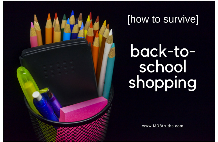 How to survive back to school shopping