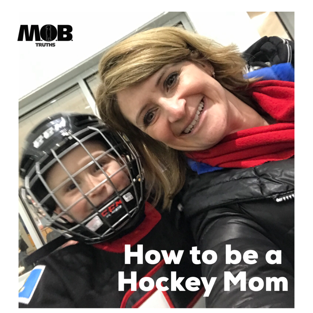 There's a lot to learn about being a hockey mom!